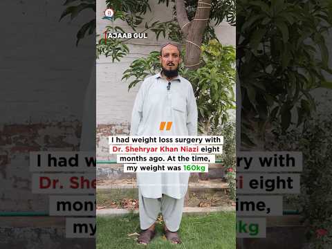 Weight loss surgery patient testimonial for Dr. Shehryar Niazi